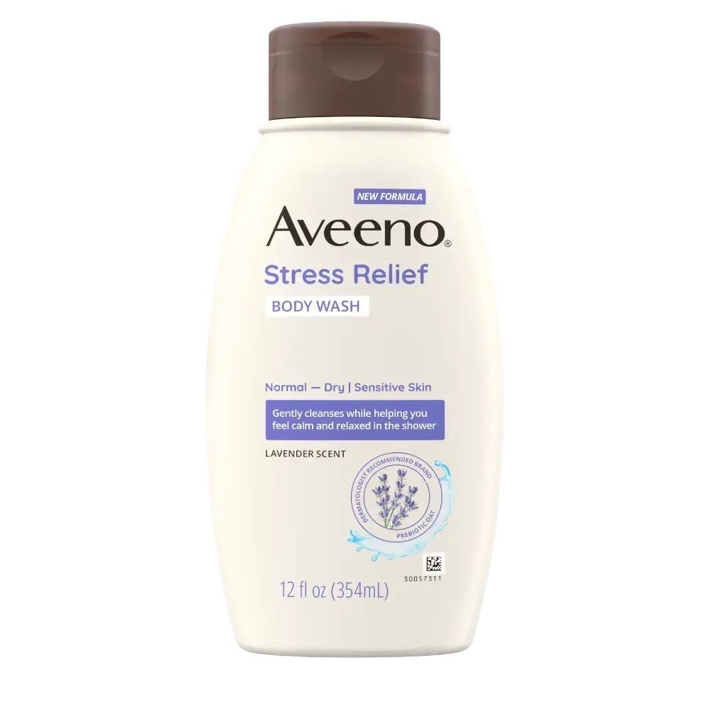 Aveeno Stress Relief Body Wash - Lavender Scent